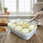 Kahvaltı masasında bal, ekmek ve çay yanında sunulan Erzincan tuzsuz yayık tereyağı 1 kg.