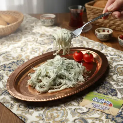 Erzurum göğermiş küflü peynir bakır tabakta sunum – 500 gr