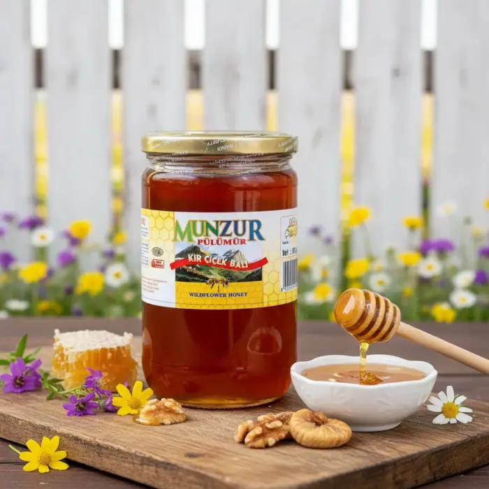 Munzur Pülümür Kır Çiçek Balı 850 gr - Görsel 2